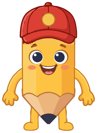 Pencil wearing a cap